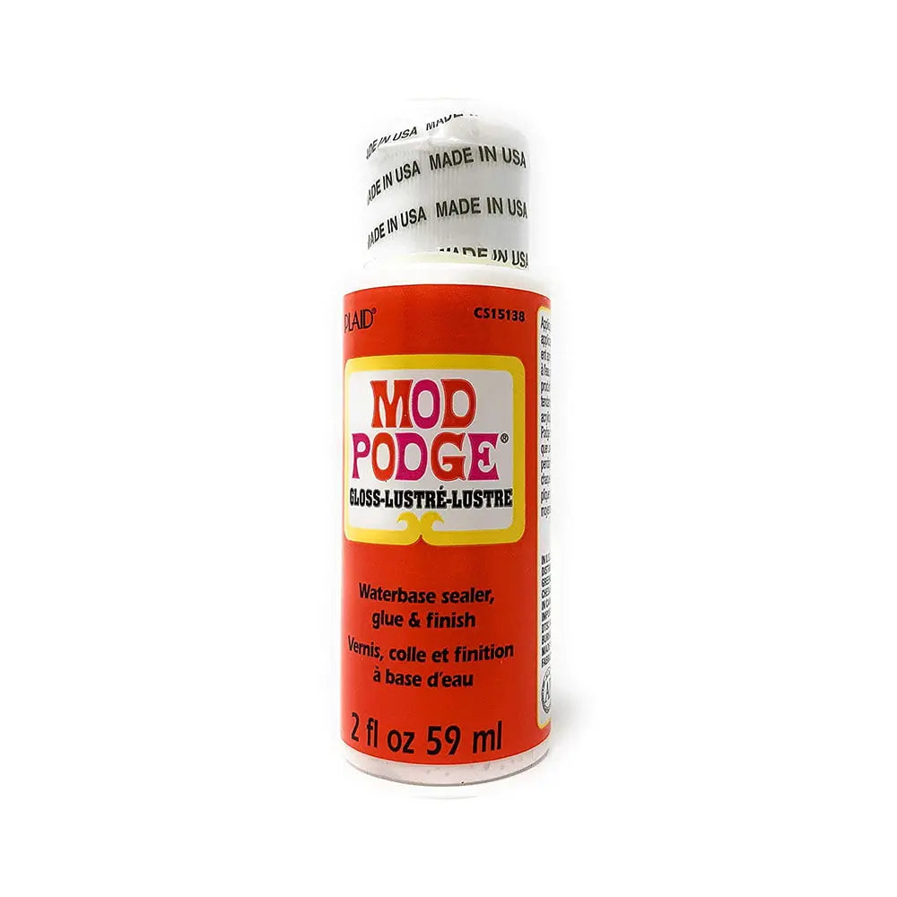 Plaid Mod Podge Gloss Plaid